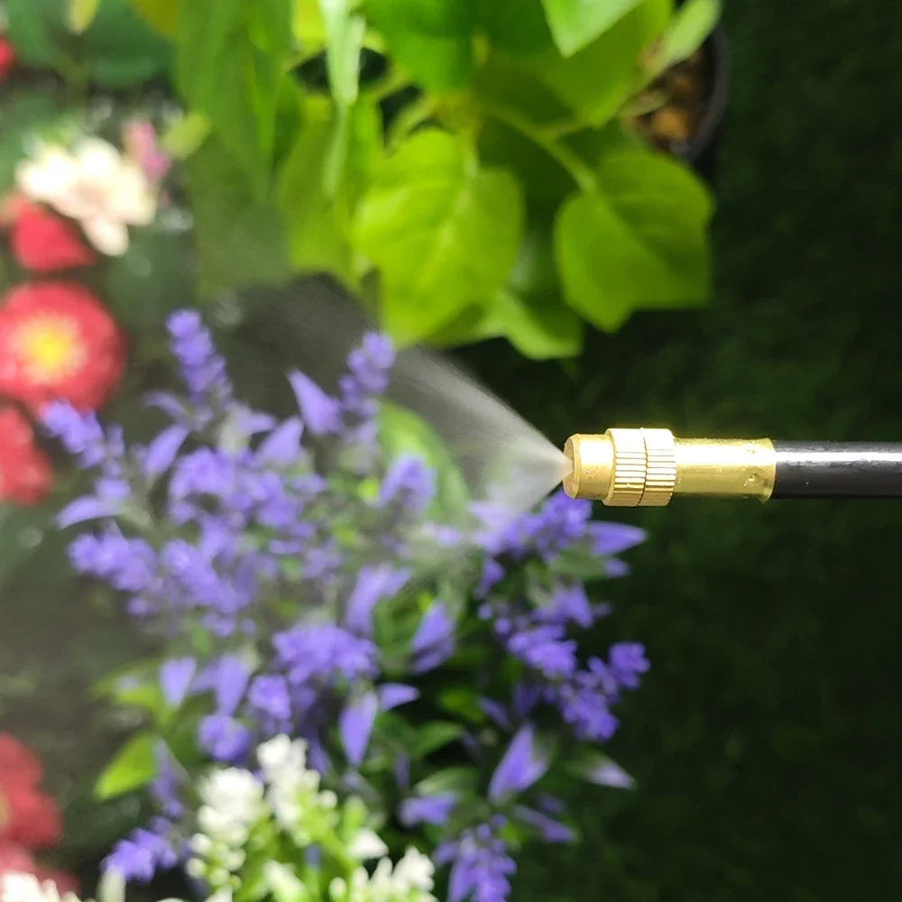 AquaBreeze misting nozzle watering plants