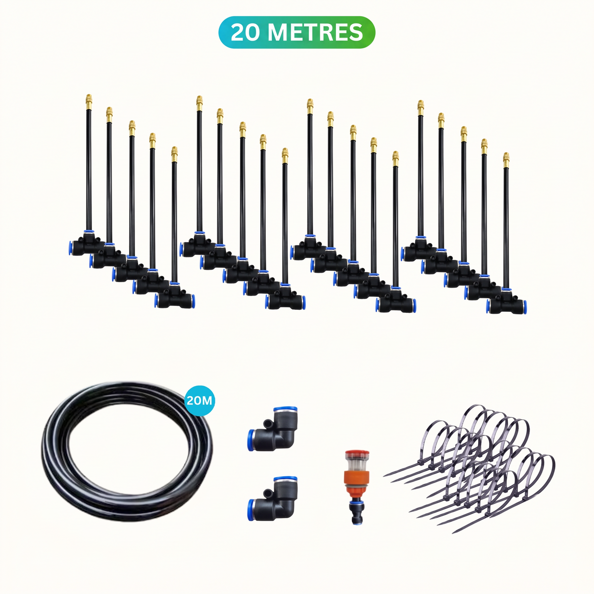 AquaBreeze Misting Watering Kit for Plants